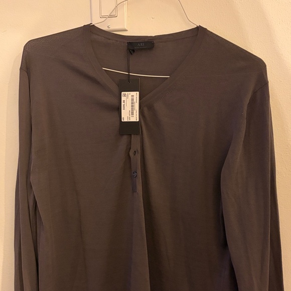Aris Long Sleeve Shirt - Dark Gray